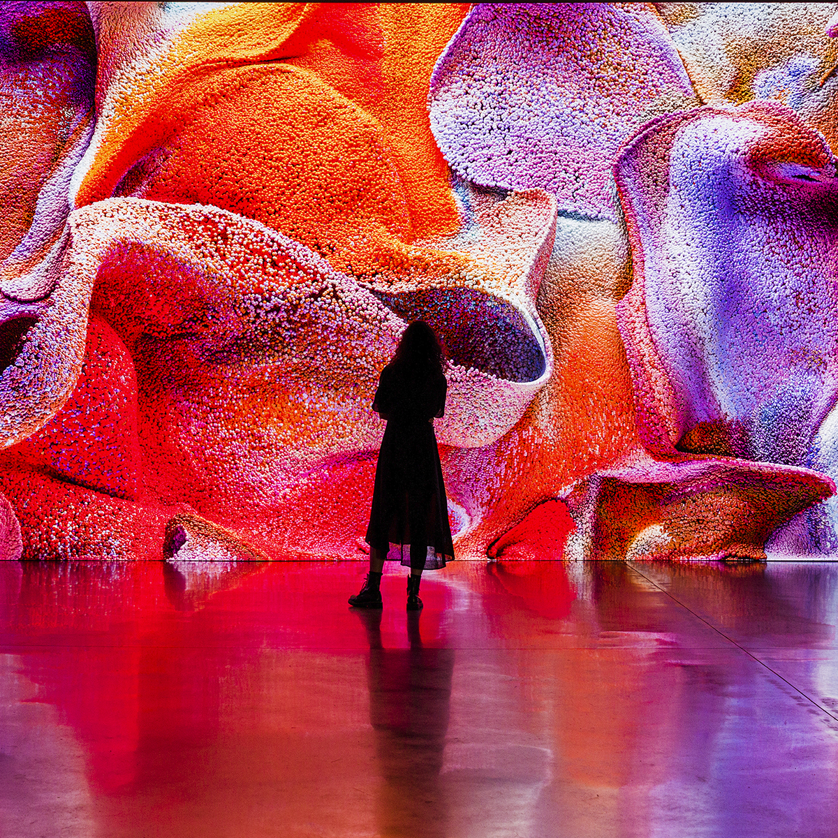 Large Nature Model — Living Art - Refik Anadol